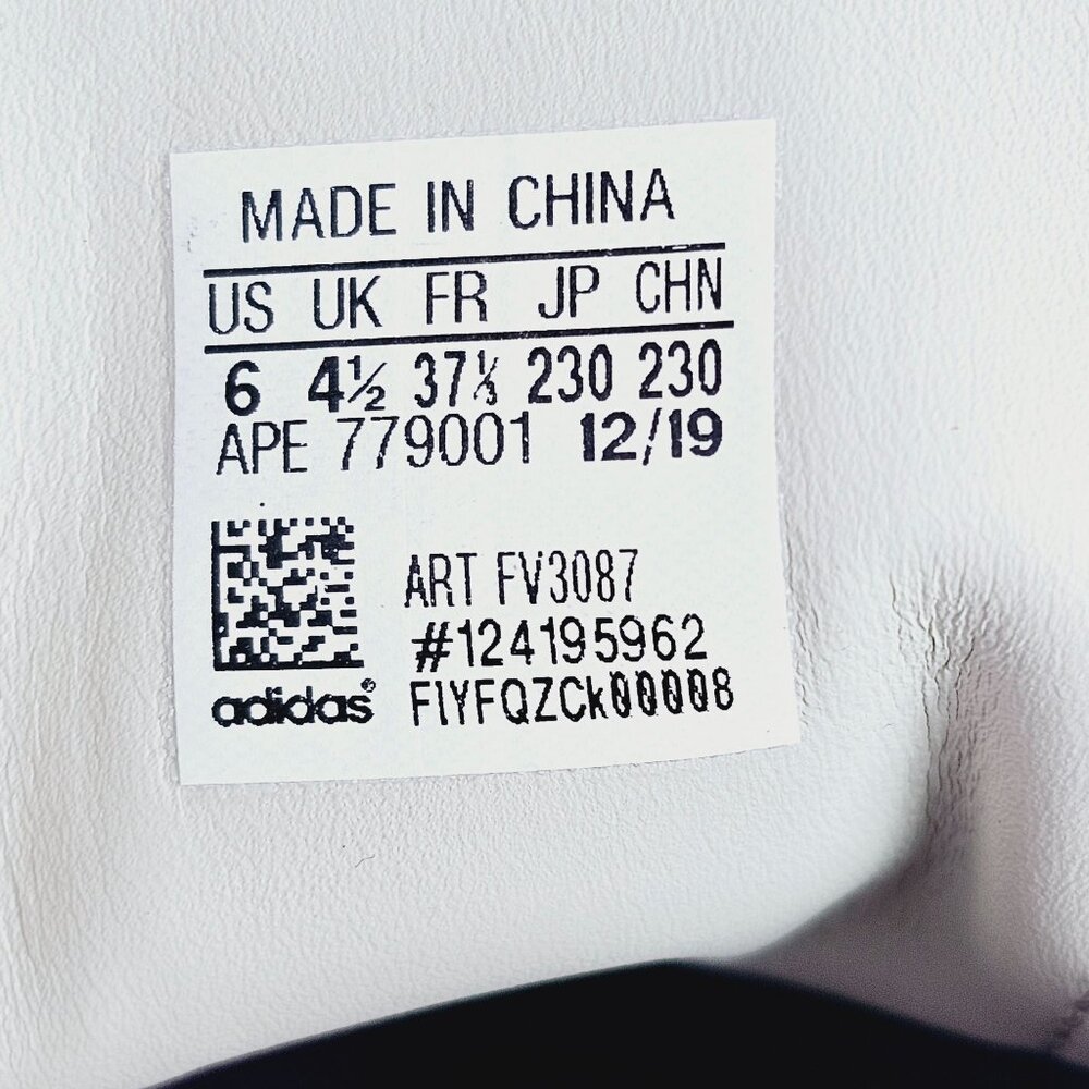 Adidas Stan Smith Cow Print Pony Hair Sneakers, Sz 6 - Picture 9 of 11
